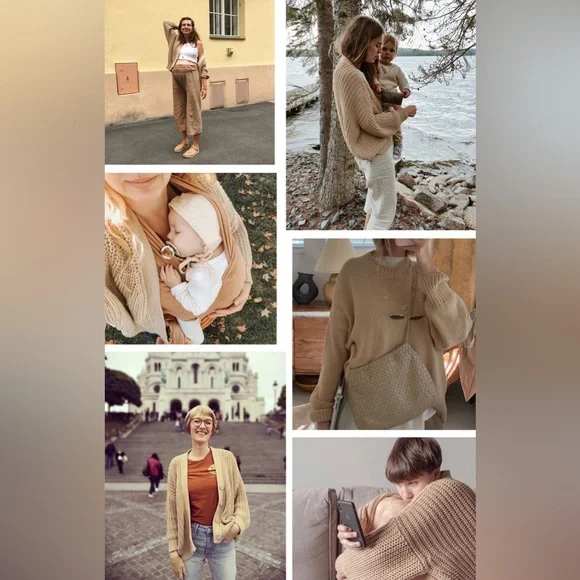 Babaa Cardigan No 18 Clay Pot - Picture 5 of 5